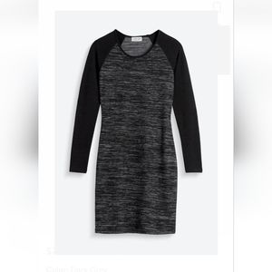 Black long sleeve dress